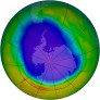 Antarctic Ozone 2011-09-26